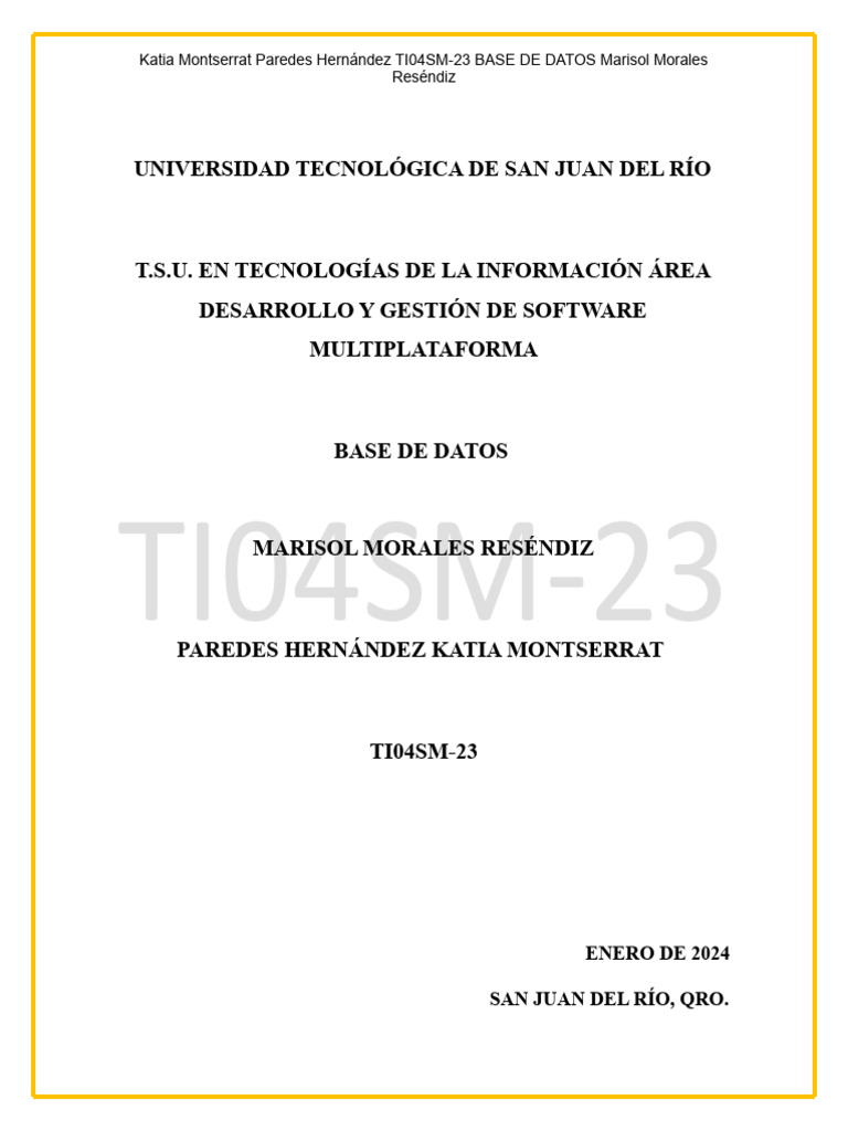 Mysql | PDF | Mi sql | Bases de datos