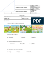 Examen Final de Lenguale Primer Periodo