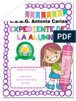 Expediente de Alumno Quinto