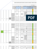 Matriz de Identificacion de Peligros Valoracion de Riesgos y Determinacion de Controles