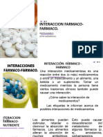 INTERACCION FARMACO-FARMACO