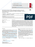 Functional Outcome in Dogs Undergoing Hemilaminectomy For Tho - 2023 - The Veter