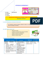 D5 A1 SESION MAT. Resolvemos Problemas Con El Doble y Triple de Un Número