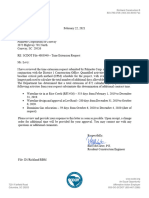 PCC Corp Document: Time Extension Request