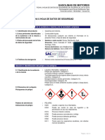 HDS Gasolinas de Motores 2022