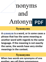 Q2-PPT-Synonyms-Antonyms
