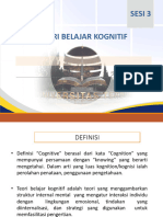 03 Teori Belajar Kognitif