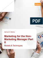 Marketing For The Non-Marketing Manager Part Ii