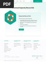 Free Rescue Disk Download - Kaspersky