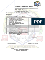 Hoja de Calificacion