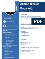 CV Andrea Nicolas Paganotto
