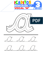 La Vocal A para Ninos de 3 Anos