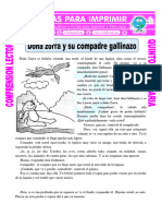 Ficha-Doña-zorra-y-su-compadre-gallinazo-para-Quinto-de-Primaria