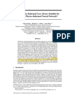 NeurIPS 2022 Is l2 Physics Informed Loss Always Suitable For Training Physics Informed Neural Network Paper Conference