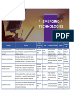 Tecnologias Emergentes