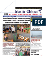 Periódico Noticias de Chiapas, Edición Virtual Martes 09 de Abril de 2024