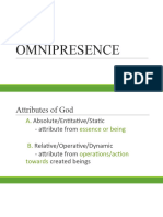 Omnipresence of God