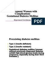 Lecture 10gestational Diabetes Mellitus Hyperemesis Gravidarum 1