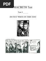 Macbeth Final Test