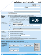 MR15 Application To Cancel Registration 0823