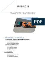 Unidad III Transporte y Distribucion