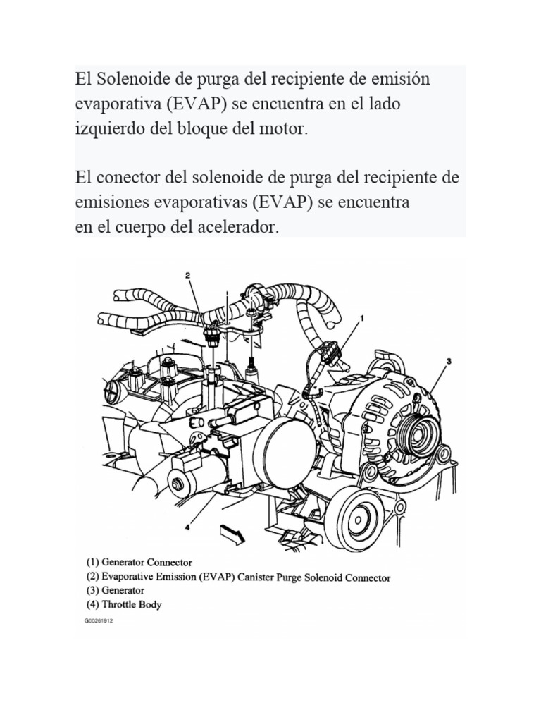 Válvula De Purga EVAP Para Ford Escape Y Fusion - Números AU5Z9C915A, CP597 - Sistema De Emisiones