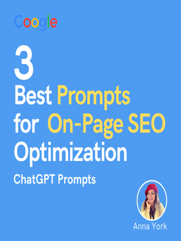 On-Page SEO Prompts for Optimization | PDF | Search Engine Optimization ...