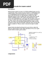 Infrared Circuits For Remote Control