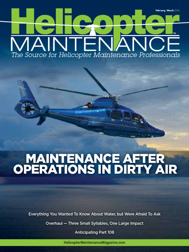 Helicopter Maintenance Insights: Feb-Mar 2024 | PDF | Corrosion ...