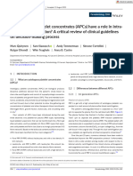 2023 - Quirynen - Do Autologous Platelet Concentrates APCs Have A Role in Intra Oral Bone - Review