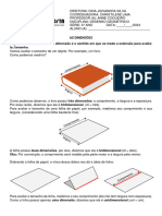 As Dimensões 6° Ano