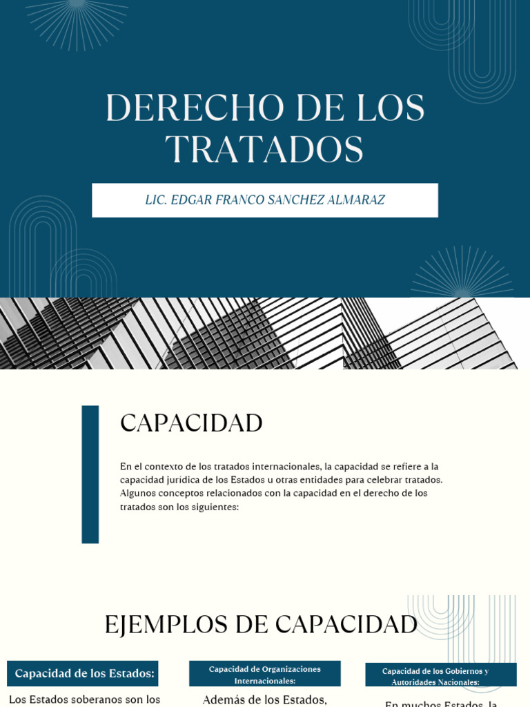Derecho de los Tratados | PDF | Tratado | Ley internacional