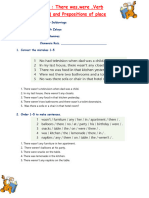 Worksheet Unit 7