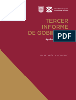 Tercer Informe de Gobierno: Agosto 2020-Julio 2021