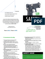 SD Gun Safety Brochure
