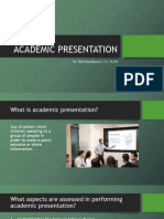 2.1 academic presentation