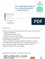 8 - Physical and Phsyiological Factors in Sport