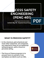 PROCESS SAFETY ENGINEERING_Lecture 1
