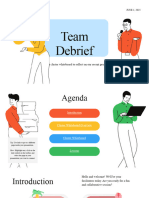 Team Debrief Brainstorm Presentation