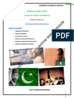 P1 Chapter10 Founding Fathers of Pakistan Notes Series PKST BY MR ZUNAIR