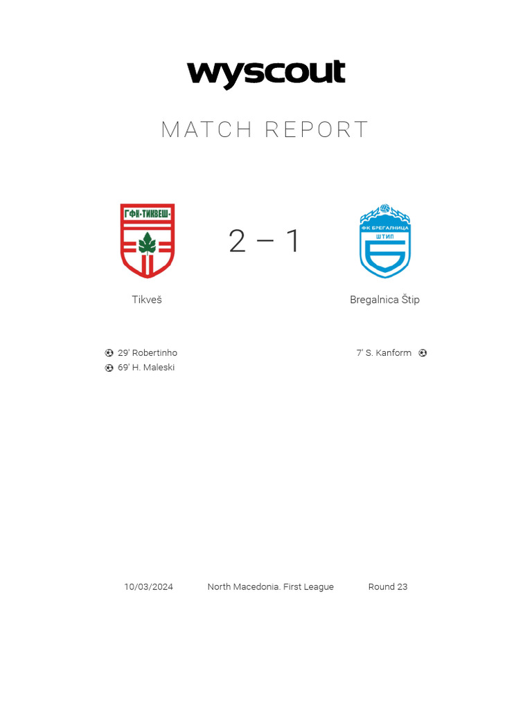 Report 7 | PDF | Association Football | Sports