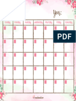 Upcoming Calendar Half f4