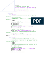 linealizacionDeEcuaciones codigo