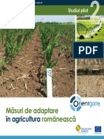 Schimbari Climatice - ANM - Masuri de Adaptare in Agricultura Romaneasca
