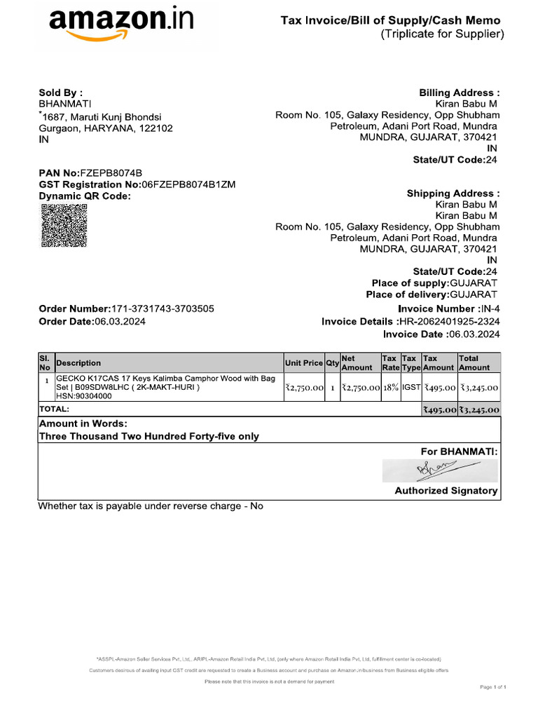 Bill | PDF