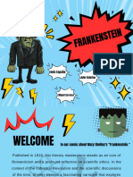 Book 1st Term Frankenstein