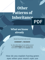 Other Patterns of Inheritance Slides