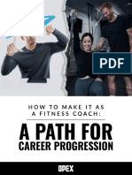 How To Make It As A Fitness Coach - A Path For Career Progression