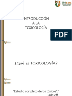 Toxico Unidad 1 Clase 1 2024 1