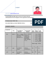 Rupendra Nandan Yadav - Resume